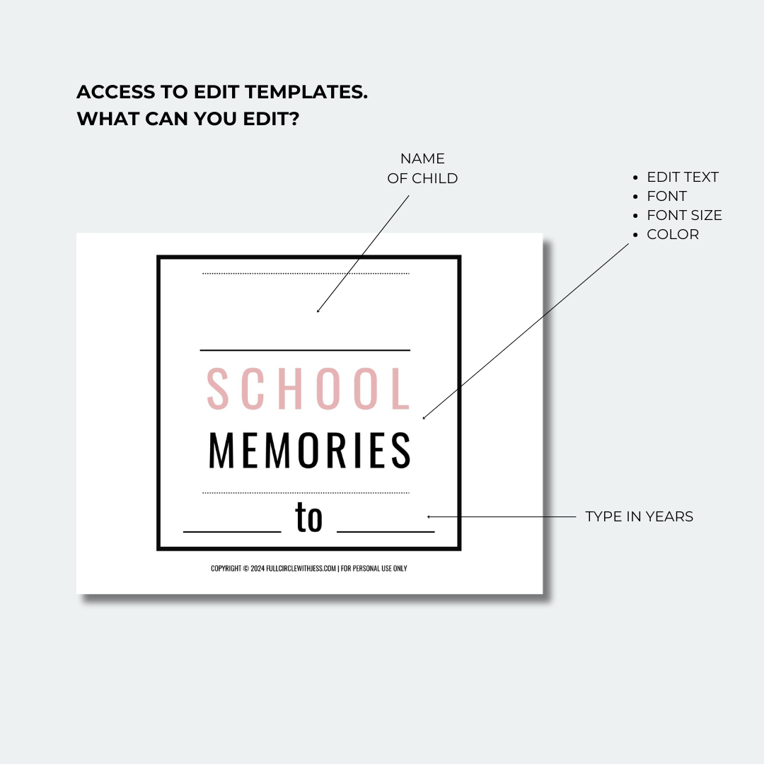 black memory bin labels
